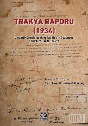 Trakya Raporu 1934